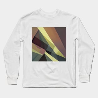 Classic Camo Geometric Pattern Long Sleeve T-Shirt